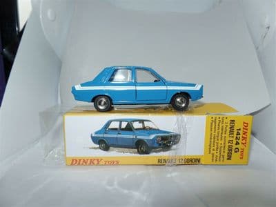 Atlas French Dinky 1424G RENAULT 12 GORDINI IN BLUE