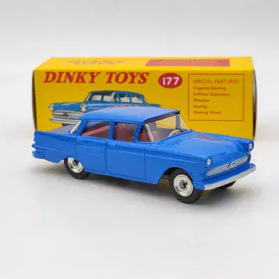 Atlas French Dinky 177 Opel Kapitan Blue Mint Boxed