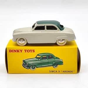 Atlas French Dinky 24U SIMCA 9 Aronde  Grey with Green Roof Mint Boxed