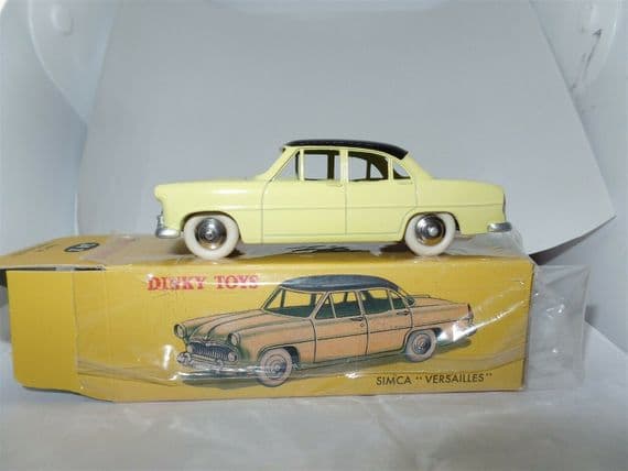 Atlas French Dinky 24Z SIMCA VERSAILLES IN YELLOW