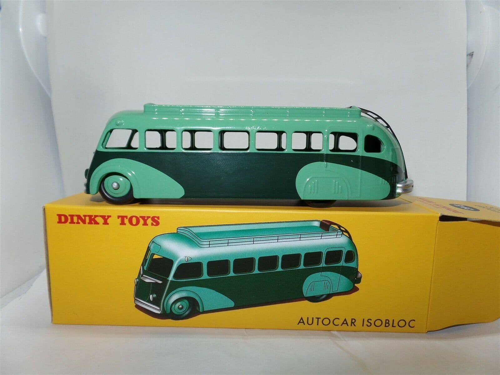 ディンキー　まとめて　dinky french dinky Atlas French Dinky 29E Autocar Isobloc Bus Coach Green & Green
