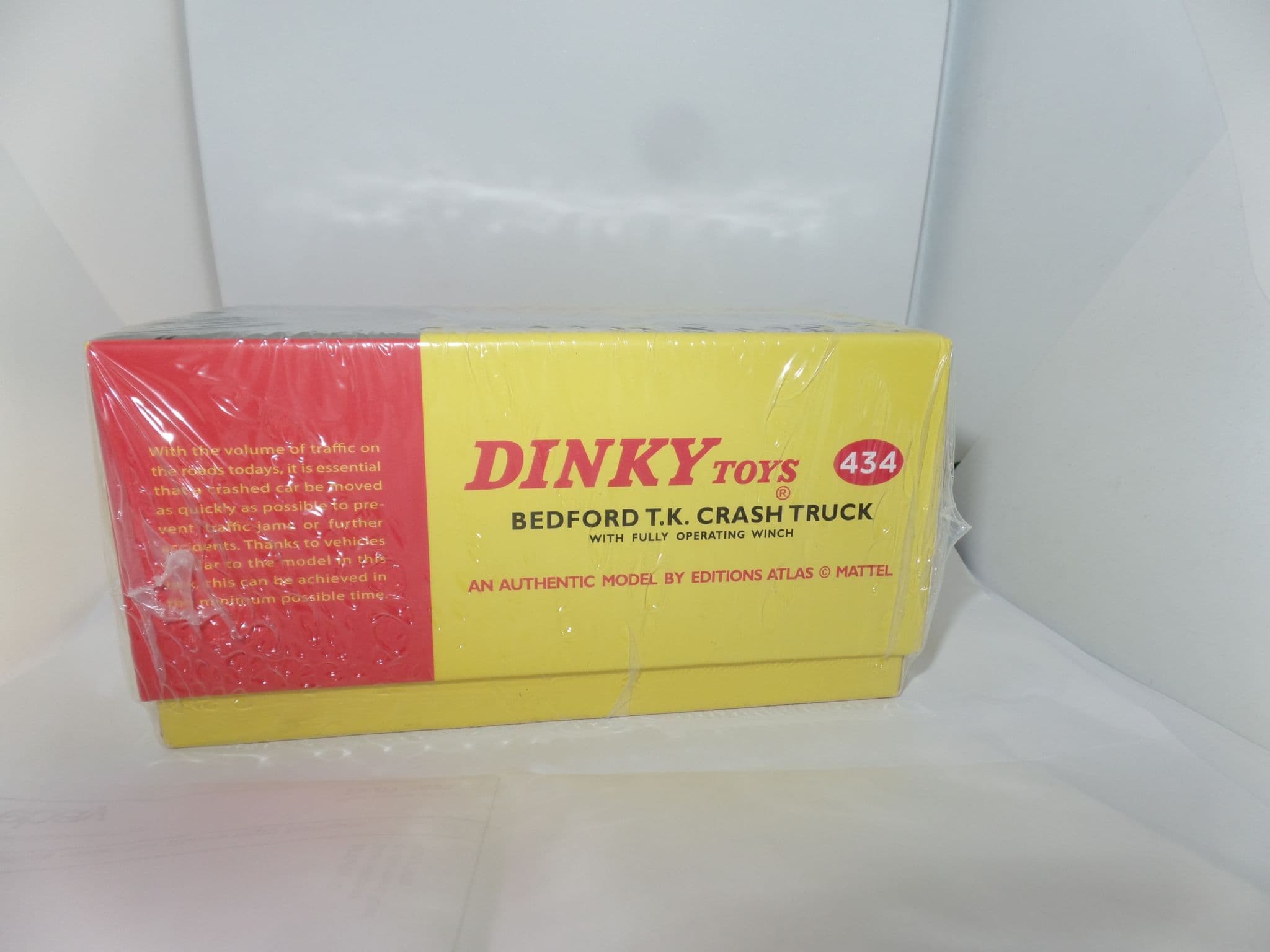 Dinky Toys 434 – Bedford TK Crash Truck – Jantes Noires Et Pneus Gris – Rare