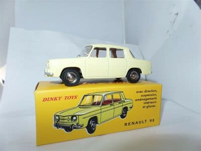 Atlas French Dinky 517 Renault 8 R8 Yellow