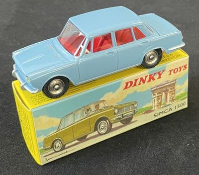Atlas French Dinky 523 Simca 1500 - Blue