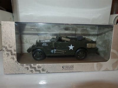 Atlas GG20 1/43 Scale USA American Army Tank M3 Scout Car