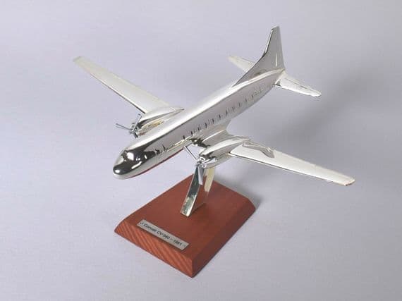 Atlas HB12 1/200 Scale Silver Aeroplane 1/200 Convair CV-340 - 1951