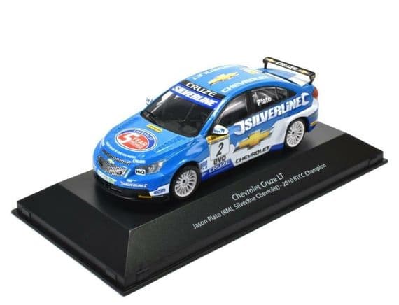 ATLAS HR03 1/43 SCALE Chevrolet Cruze LT  2010 BTCC Champion Jason Plato