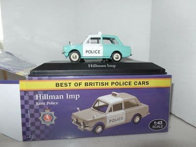 Atlas JA05 1/43 O Scale British Police Hillman Imp Kent  Force
