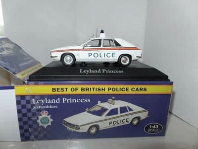 Atlas JA14 1/43 O Scale British Police Leyland Princess Stafford Force