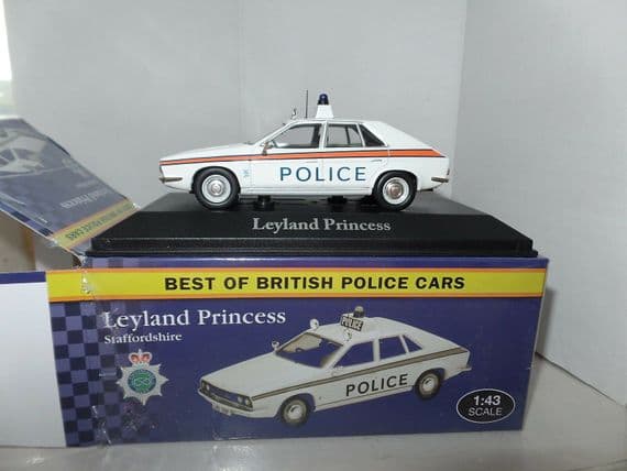 Atlas JA14 1/43 O Scale British Police Leyland Princess Stafford Force