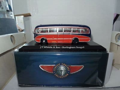 Atlas JE01 1/72 Burlingham Seagull Coach Whittles J T Whittle