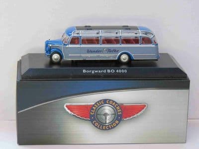 Atlas JE13 1/76 Scale Classic Coaches Borgward BO 4000 Coach Wander Falke   