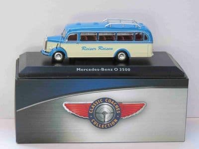 Atlas JE15 1/76 Scale Classic Coaches Mercedes Benz O 3500 Coach Reiser Reisen