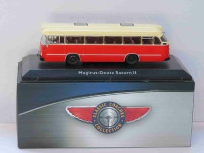 Atlas JE18 1/76 Scale Classic Coaches Magirus-Deutz Saturn II Coach Hamburg  