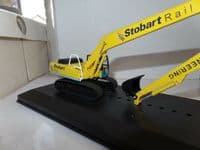 ATLAS JV4101 Oxford Diecast 1/76 OO Scale Eddie Stobart Rail Komatsu Excavator W122 MIMB