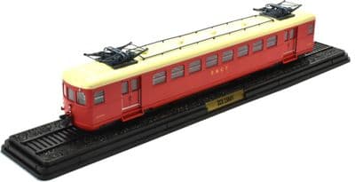 ATLAS KE02 1/87 HO Scale French Railcar SNCF De Ramassage E'Tat 1938