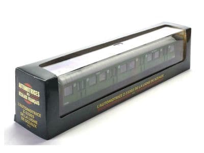 ATLAS KE05 1/87 HO Scale French Railcar Z-232303 De La Ligne De Sceaux 1952