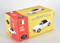 Atlas KL04 1/43 Scale Classic Sports Cars Fiat 1500 Cabriolet - White