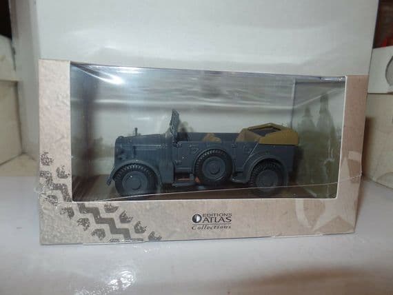 Atlas KP29 1/43 Scale German Army Tank Horch Kfz 15 Staff Car