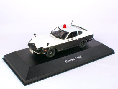 Atlas KW04 1/43 O Scale  Japanese Japan Police Car Datsun 240Z