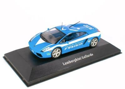 Atlas KW19 1/43 O Scale Lamborghini Gallardo Italy 2004 Italian Police Car 1976