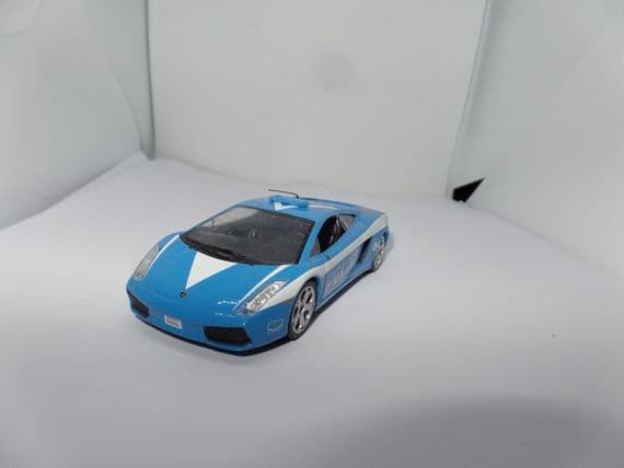 Atlas LH21 1/43 Scale Police Cars Lamborghini Gallardo Italy UB NM