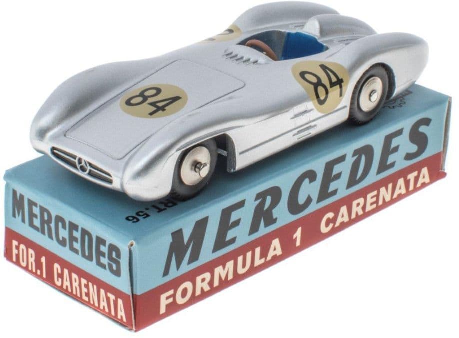 Mercury Hachette ART.56 1/43 - Mercedes Formula 1 Carenata - Argent - Occasion