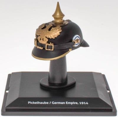 Atlas MP04 1/5 Scale Famous Military Helmet Pickelhaube Spiked German Empire 1914