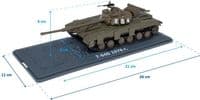 Atlas MZ04 1/43 Scale Tank T-64V - 1976  Russian Army 104
