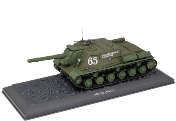 Atlas MZ12 1/43 Scale Tank ISU-152 - 1944  Russian Army 65