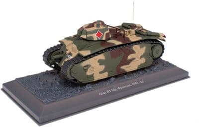Atlas MZ15 1/43 Scale Tank Char B 1bis - 1940  Russian Army Red Diamond