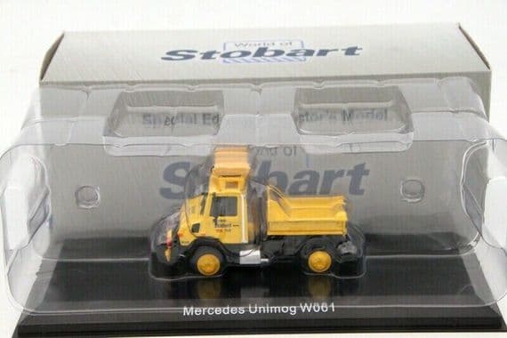 Atlas Oxford JV4105 1/76 Eddie Stobart Rail Mercedes Unimog W061 U1650