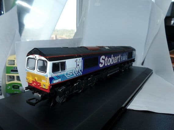 Atlas Oxford JV4107 1/76 OO Scale  Class 66 Eddie The Engine Eddie Stobart Atlas UB