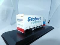 Atlas Oxford JV4108 1/76 OO Scale Man 4-Wheel Box Van Stobart Sammy Shammy F1521