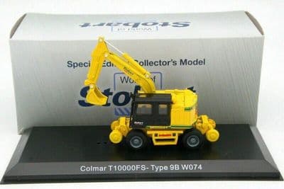 Atlas Oxford JV4113 1/76 Eddie Stobart Rail COLMAR T10000FS  TYPE 9B W074 Digger