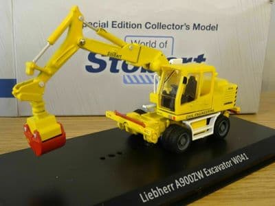 Atlas Oxford JV4114 1/76 Eddie Stobart Rail LIEBHERR A900ZW EXCAVATOR  Digger