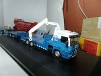 Atlas Oxford JV4115 1/76 EDDIE STOBART SCANIA P114 RIGID & TANDEM AXLE TRAILER
