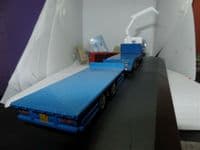 Atlas Oxford JV4115 1/76 EDDIE STOBART SCANIA P114 RIGID & TANDEM AXLE TRAILER