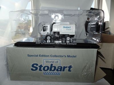 Atlas Oxford JV4117 1/76 OO Scale DAF LF / Johnston 600 Road Sweeper Stobart