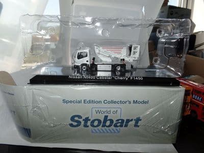 Atlas Oxford JV4118 1/76 OO Scale Nissan NT400 Cabstar Cherry Eddie Stobart