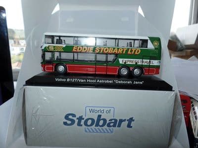 Atlas Oxford JV4122 1/76 Eddie Stobart Van Hool Astrobel Coach Deborah Jane