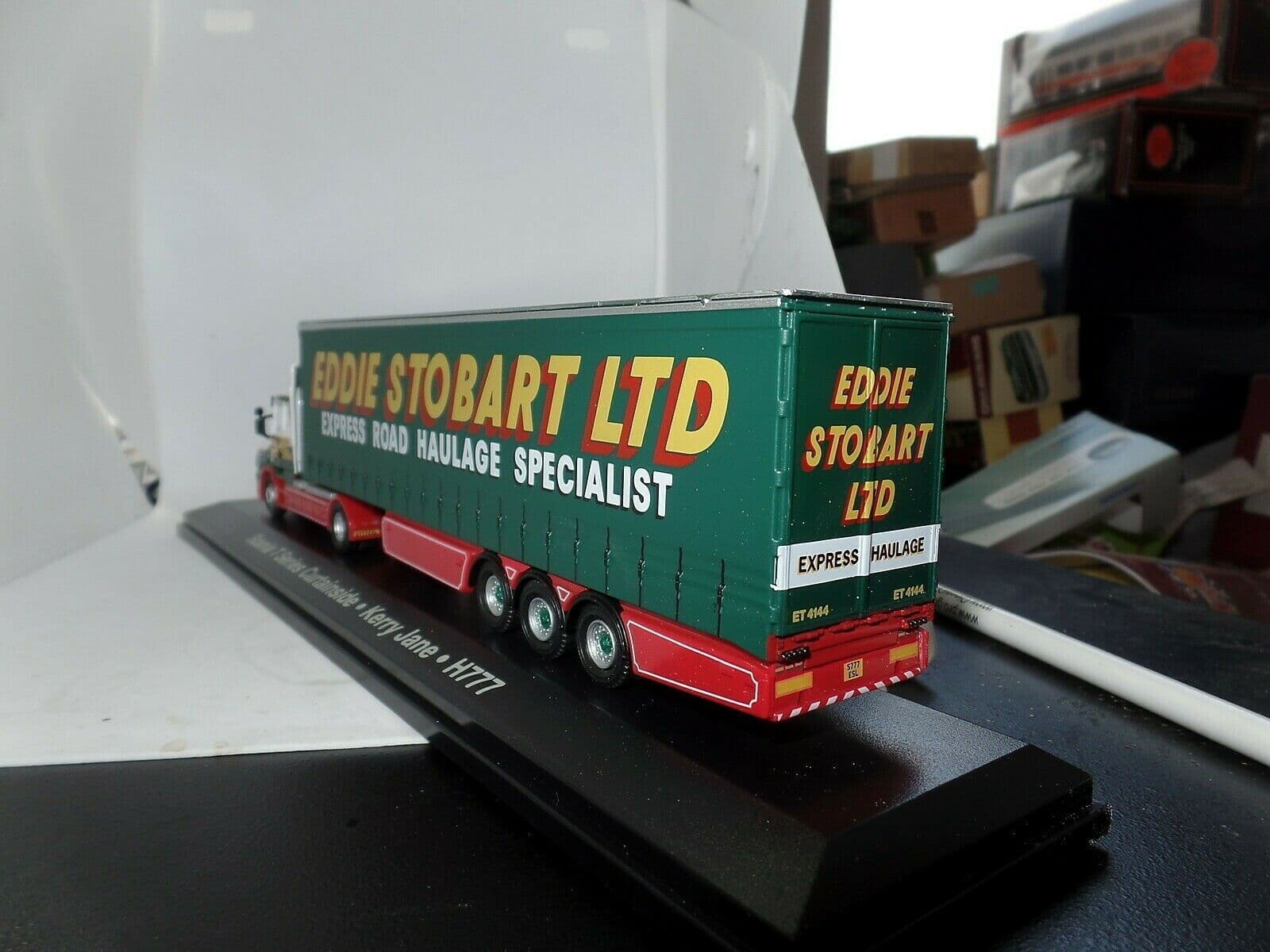 Camion Scania T Avec Remorque Rideau Stobart - Atlas 1/76 Neuf Sous Blister - Édition 2024