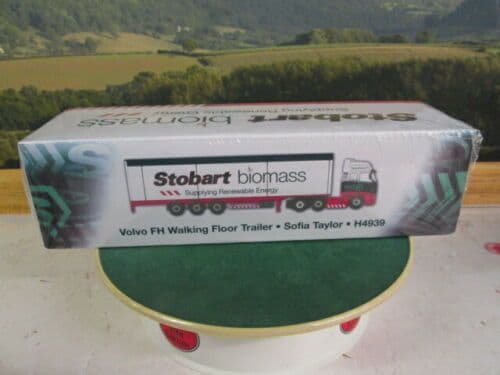 Atlas Oxford JV9136 1/76 Eddie Stobart Volvo FH Walking Floor- Biomass - Trailer WF70 Sofia Taylor