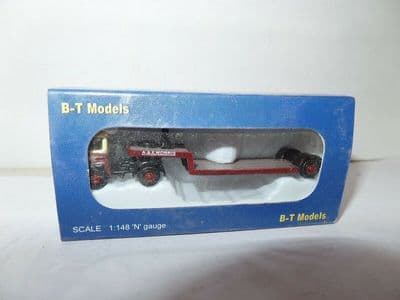 B T Models N035 1/148 N Gauge LEYLAND BEAVER ARTIC Low Loader A&E Morris