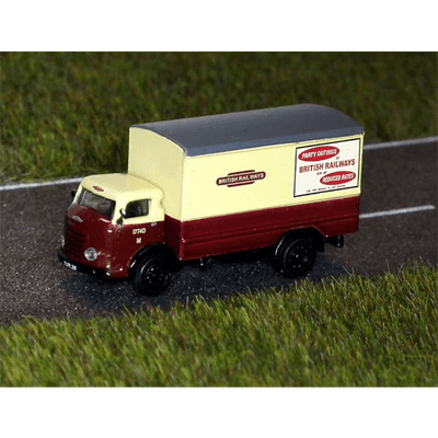 B T Models N039 1/148 N Gauge Karrier Bantam Van British Railways Maroon Cream Advert