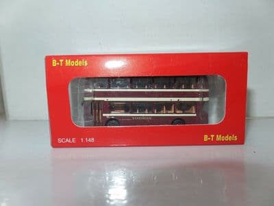 B T Models NAN008 N Gauge  Leyland Atlantean Bus Yorkshire Woollen Leeds