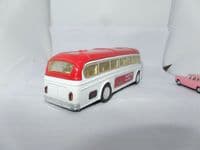 Bedford SB Like Bus SS 5856 Biscuit Bus Diecast Model Friction Drive UB