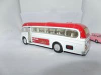 Bedford SB Like Bus SS 5856 Biscuit Bus Diecast Model Friction Drive UB