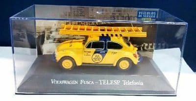 Brazilian Brazil KM03 1/43 SCALE Volkswagen VW Beetle Fusca Telesp Telefonia