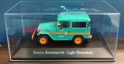 Brazilian Brazil KM12 1/43 SCALE Toyota Bandeirante Light Eletricidade Electric